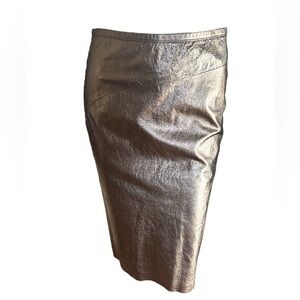 Tom K Nguyen Leather Skirt
